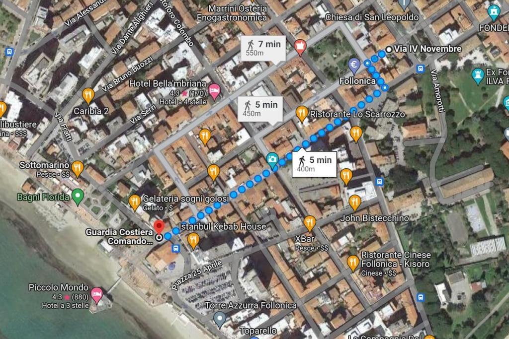 Appartamento Puzzle Al Mare Follonica Esterno foto